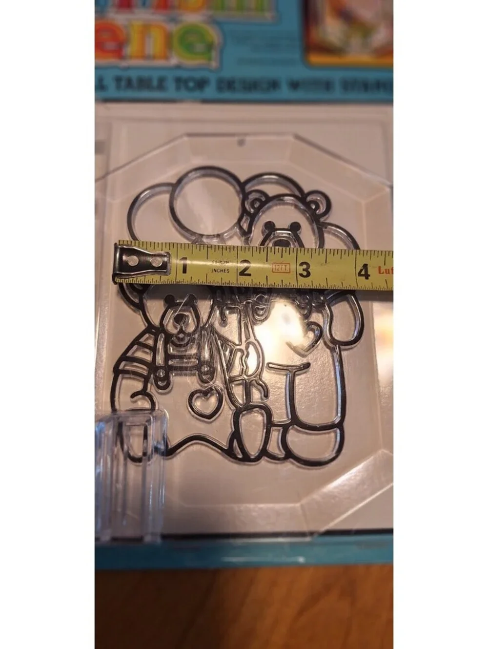 NOS Vtg Craft House Prism Scene Bears Craft Kit 